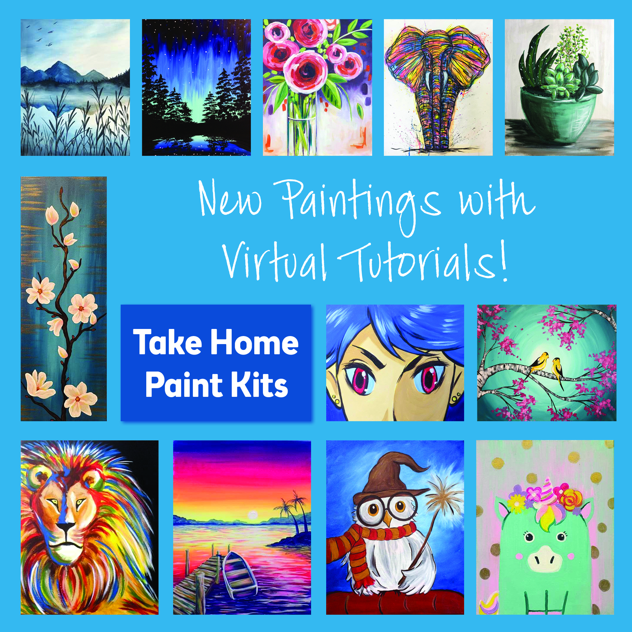 Take Home Paint Kits